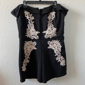 Charlotte Russe XL Off Shoulder Romper